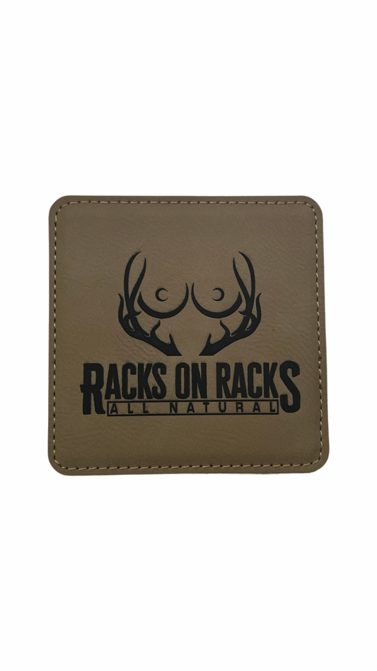 Leather coasters